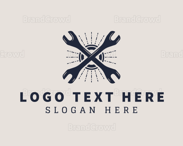 Wrench Mechanic Tool Logo