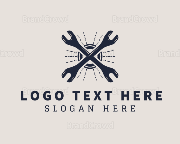 Wrench Mechanic Tool Logo