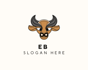 Bison Buffalo Outline Logo