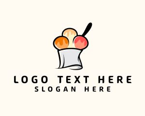 Gelato - Gelato Sundae Dessert logo design