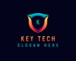  Tech Shield Startup  logo design