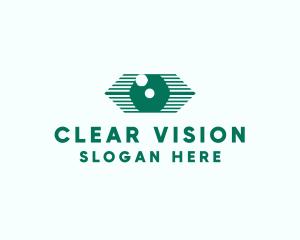 Ophthalmologist - Optical Vision Lines logo design