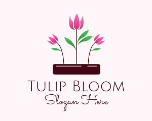 Tulip - Tulip Flower Garden logo design