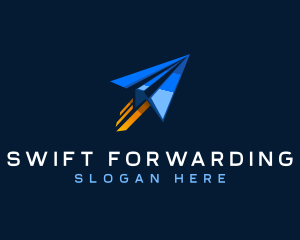 Forwarding - Forwarding Paper Plane logo design