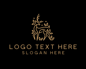 Animal - Premium Wild Deer logo design