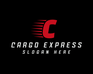 Express Delivery Courier Logistic  logo design