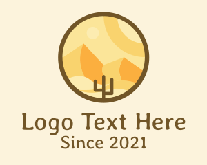 Badge - Desert Valley Badge logo design