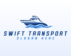 Transport Boat Yacht logo design