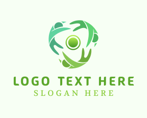 Crowdfund - Human Community Group logo design