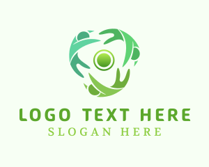 Camera - Human Community Group logo design