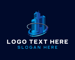 Infrastructure - Architect Building Contractor logo design
