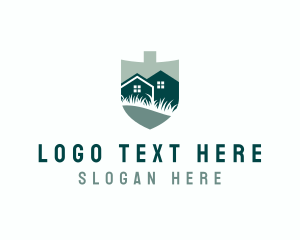 Lawn Garden Landscaping Logo