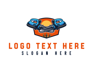 Forestry - Chainsaw Logging Tool logo design
