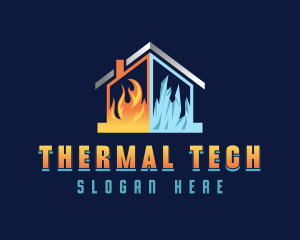 Thermal Cooling Ventilation logo design