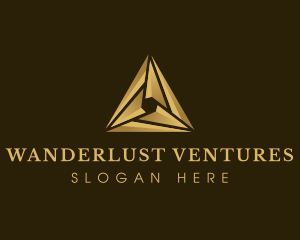 Firm Pyramid Triangle logo design