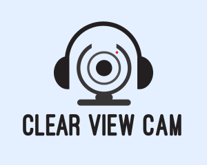 Webcam - Webcam Headset Gadget logo design