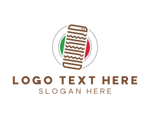 Dining - Italian Resto Delivery logo design