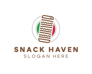 Italian Resto Delivery logo design