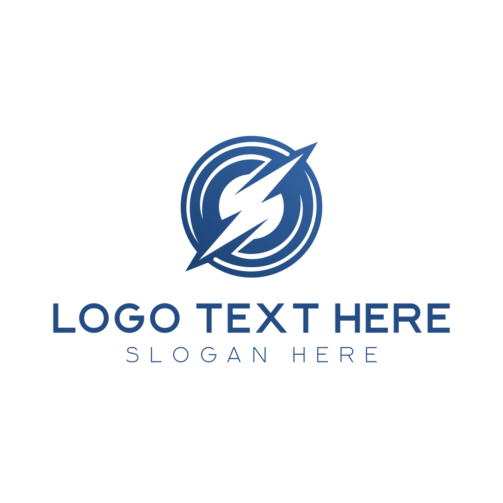 Electrician Lightning Bolt Logo | BrandCrowd Logo Maker