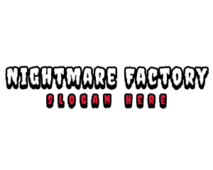 Horror Scary Gore logo design