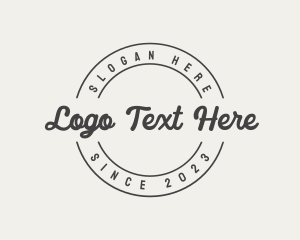 Deluxe Generic Cursive Logo