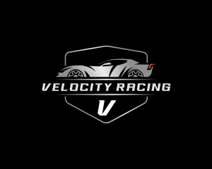 Fast Sports Car Racing logo design