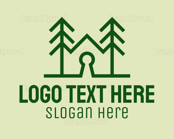 Forest Home Keyhole Logo