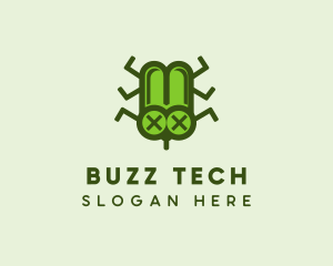 Dead Bug Insect logo design