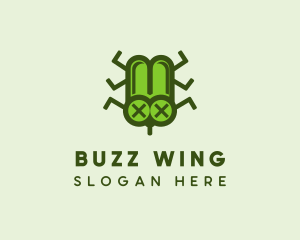 Dead Bug Insect logo design