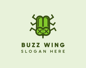 Insect - Dead Bug Insect logo design