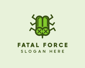 Dead Bug Insect logo design