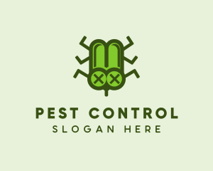 Dead Bug Insect logo design