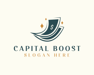 Funds - Dollar Cash Profit logo design