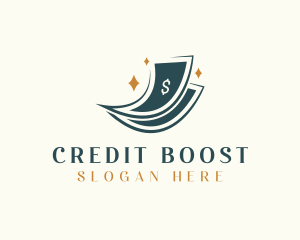Credit - Dollar Cash Profit logo design