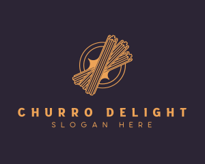 Churros - Sweet Churros Bakery logo design