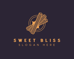 Sweet Churros Bakery logo design