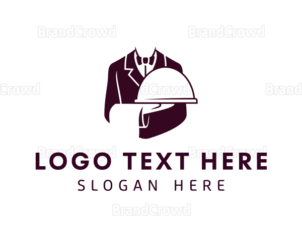 Restaurant Formal Waiter Logo