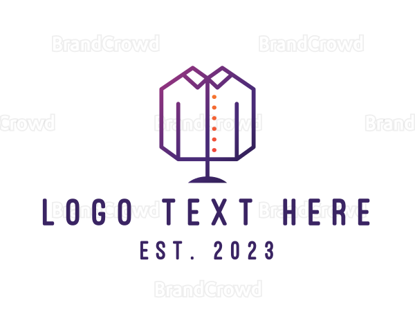 Geometric Shirt Clothing Logo