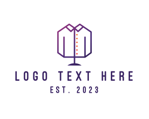 Clothing Store - Geometric Shirt Clothing logo design