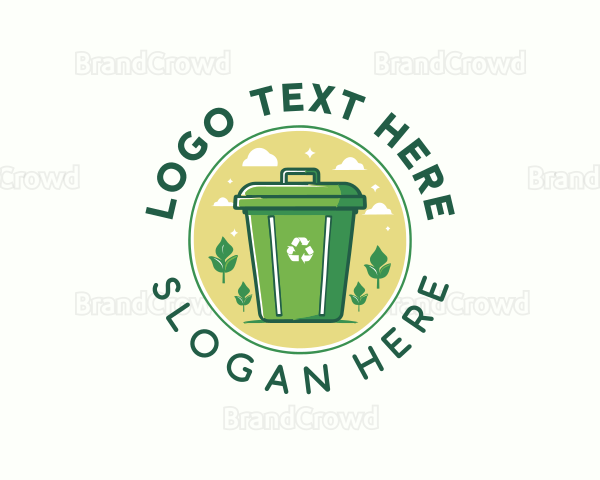 Waste Disposal Sanitation Logo