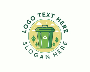 Garbage Disposal - Waste Disposal Sanitation logo design