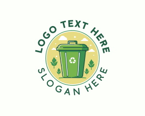 Waste Disposal Sanitation Logo