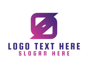 Application - Generic Purple Gradient logo design