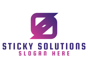 Generic Purple Gradient logo design