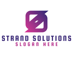 Generic Purple Gradient logo design