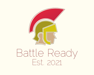 Soldier - Roman Empire Soldier logo design