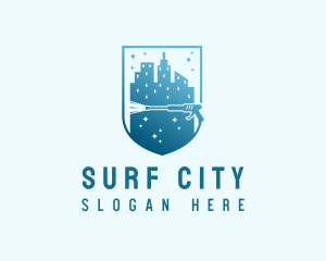 Urban City Pressure Wash logo design