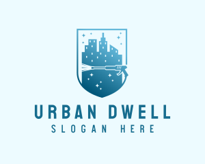 Urban City Pressure Wash logo design