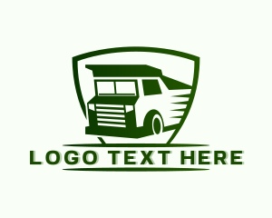 Highway - Truck Cargo Express logo design