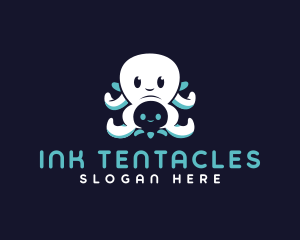 Tentacles - Marine Ocean Octopus logo design